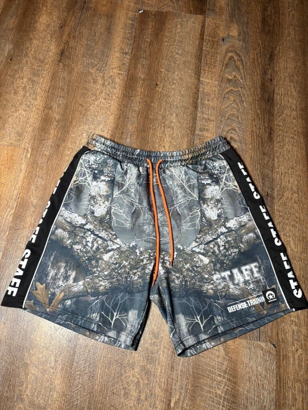 StaffWorkForce Cop Runner Camo Shorts